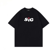 SvG T-shirt Korean Style T Shirt Man Pure Cotton Cool and Comfortable Creation Graphic Tee S-5XL