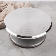 12" steel turntable turn table cake deco table