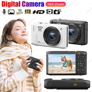 Digital Camera 72MP Video Camera 16X Zoom Video Recorder 2.8inch LCD Screen for Teens Adult Beginner
