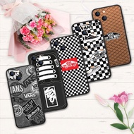 OPPO A57 A57S A57E A77 A77S A74 A76 A78 A58 A93 A91 F15 A54 Soft TPU Balck Shell 5W9L Fashion Vans P