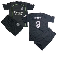 Real madrid 2025 children's soccer jersey set