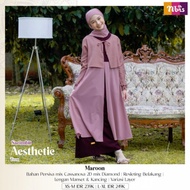 Gamis Nibras Anak Gamis Teen Nibras Aesthetic Sarimbit Keluarga Terbar