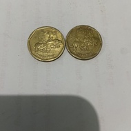Uang koin kuno 100 rupiah karapan sapi tahun 1994-1995