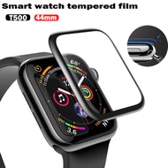 Full Cover Tempered Glass Film Smart Watch 44mm Screen Protector for T500 T5S W55 W55s Q99 H55 P90 F10