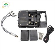 Motorbike Phone Holder Supporter Navigation USB Charger Stand Bracket for     R1200GS R1250GS ADV GS