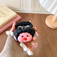 For Huawei Freebuds 4i/5i/Pro 2/Pro 2+/Pro 3/Pro/4/4E/se2/Clip case Cute cartoon Loopy