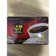 Combo of 3 boxes of G7 Instant Black coffee and coffee 2 in 1 - Trung Nguyen 30G (2G x 15 Packets)