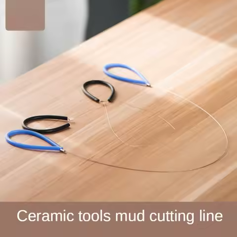 Pottery Tools Mud Cutting Tools Pottery DIY Handmade Clay Sculpture Mud Cutting Line Mud Cutting Too
