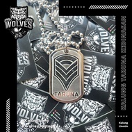 Sailing Cadet Necklace Civil Service Cadet Necklace/ dog tags Necklace Akpelni/ Amni/ army Necklace/