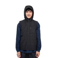 DANUBE VEST HOODIE, color: black, size: XXXL