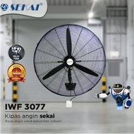 MESIN SEKAI IWF 3077 IWF3077 FAN INSTALLED IN THE WALL INDUSTRIAL WALL FAN DIAMETER 75 CM 75CM 30" 3