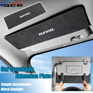Haval Car Suede Sun Visor Extension Plate Anti Glare Driving Interior Accessories For H6 Jolion Spor