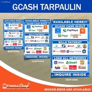 GCASH TARPAULIN (COD AVAILABLE!) | CASH IN/OUT RATES