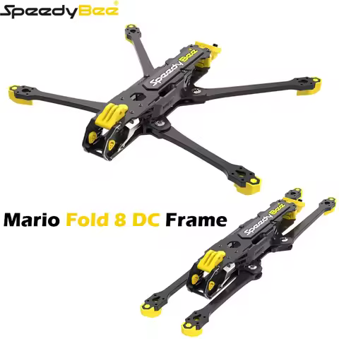 SpeedyBee Mario Fold 8 inch FPV Frame KIT DC Long Range Frame For 2807 Motor O3 Air Unit for RC Raci