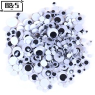 【B&S】 Self-adhesive mixed eyes for toys doll googly wiggly eyes diy accessories （sg）