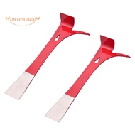 2 Pcs Beekeeping Tool Bee Hive Box Scraper  3 in 1 Stainless Steel Bee Hive Tool with J Hook, for Be