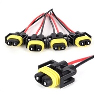 H11 H8 headlight plug / fog lamp socket / waterproof lamp cap socket 2 holes Auto Connector (2 PCS)