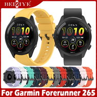 For Garmin Forerunner 265 สาย นาฬิกา สมาร์ทวอทช์ สายนาฬิกา For Garmin Forerunner265 สาย สายนาฬิกาข้อมือสำหรับ Soft ซิลิโคน Band watchband Sport Watchband Replacement watchband no case Accessories