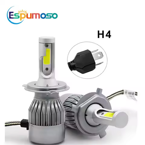 2pcs Led Bulb C6 h4 Automotive Led for Car Headlight H10 H7 H8 H9 H11 H13 9004 9005 9006 9007 880 H2