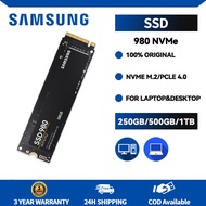 Samsung 980 250GB/500GB/1TB NVMe M.2 PCIe Gen 3.0โซลิดสเตทไดรฟ์ SSD ภายใน