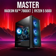 INVADER MASTER M15 | RX 7800XT | RYZEN 5 5600 GAMING DESKTOP