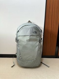 The North Face Vault 雙肩背包 淺灰 尼龍格紋 全新
