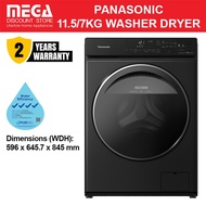 PANSONIC NA-S157FW1BS 11.5/7KG WASHER DRYER (4 TICKS)