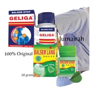 BALSEM OTOT GELIGA & CAP LANG BALSEM LANG | Aromanya Terapi [ 20 gram ] Original