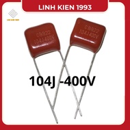 SET OF 3 Capacitors 104J 400V film Capacitors 100nF 400V polyester Capacitors 104J