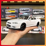 Jinlifang 1:24 scale Nissan Skyline GT-R R34 car model