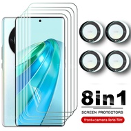 2-8in1 Hydrogel Film For Honor X9a Honor X9c Screen Protector honor x9a honor X9c Camera Lens Glass 