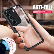 เคสโทรศัพท์แบบใสอะคริลิก TECNO Camon 40 Pro สำหรับ Tecno Camon 40 Pro 5G 40 Premier Camon40Pro + Cam