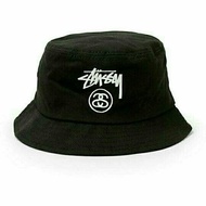 Korean women's hats BUCKET HAT Distro plain custom STUSSY Indonesian men women F5E4 PREMIUM adult ha