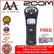 Zoom H1n H1 Handy Recorder with FREE 32GB SD Card Ship from 100% Zoom Warranty