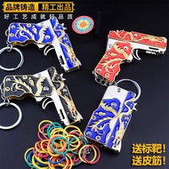 Folding Rubber Band Gun Children's Toy Soft Bullet Gun Burst Pistol Rubber Band Model Gun Boy Toy Gu