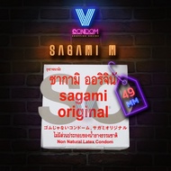 Sagami Original M ซากามิ ออริจินัล ถุงยางอนามัย บาง 0.02 ขนาด 49มม.