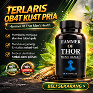 HAMMER OF THOR CAPSULE HERBAL Alami Obatkuat Pria Tahan Lama Kualitas Terjamin 100% Original Herbal