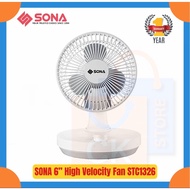 SONA 6” High Velocity Desk/Table Fan STC 1326 | STC1326 (1 Year Warranty)