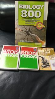 Biology 800 + Common Errors + Last Minute Biology
