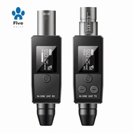 UHF Wireless Microphone Transmitter Receiver XLR Microphone Wireless System Suitable for 48V Capacitive Microphone Spare Parts Parts