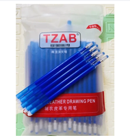 RUỘT BÚT BAY-BÚT ỦI VẼ VẢI BAY MÀU TZAB Combo 100 cây/1 bịch.