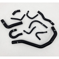 Fit 88- 91 Honda Civic/CRX EE EF DX HF/Si D15 D16 Silicone Coolant Radiator Hose
