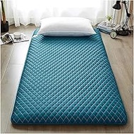 Memory Foam Mattress Japanese Floor Mattress, Japanese Tatami Futon Mattress, Roll Up Foldable Mattress Single Double, Sleeping Pad For Floor Guest Bed Sofa (Color : B, Size : 180x200cm)