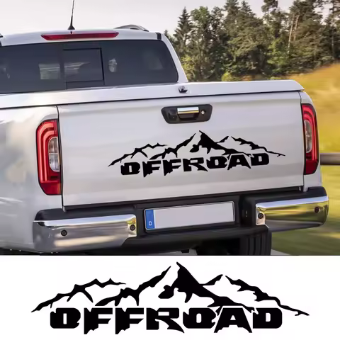 Car Off Road 4x4 Sticker Pickup Truck Vinyl Graphics Tuning Decal For Isuzu Dmax Ford Ranger F150 To