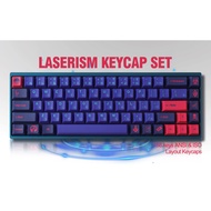 GMK Laser Wave Keycaps, 158 Keys PBT Keycaps Cherry Profile DYE-SUB Personalized GMK Keycaps For Mec