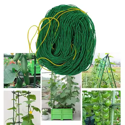 0.9m1.8m 3.6m 2.7m Garden Plants Flower Grow Net Holder Netting Climbing Net Plastic Nylon Glory Vin