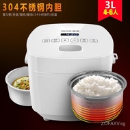 Ed304Stainless Steel Rice Cooker Intelligent Multi-Functional Household Rice Cooker3LCeramic Liner Steamer to Reduce Blood Sugar