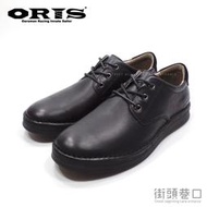 ORIS 皮鞋 休閒男鞋 時尚 經典 百搭 上班族必備 真牛皮+麂皮鞋面【街頭巷口 Street】S7917N01 黑色