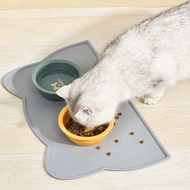 Alas Makanan Silikon untuk Haiwan Peliharaan, Alas Makanan Kalis Air untuk Anjing, Dulang Makanan An