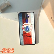 [92] - Case  OPPO A5 2020 A9 2020 Gambar Logo Club Bola Casing Hp Mewah Terbaru SIlikon Hp Kondom Hp